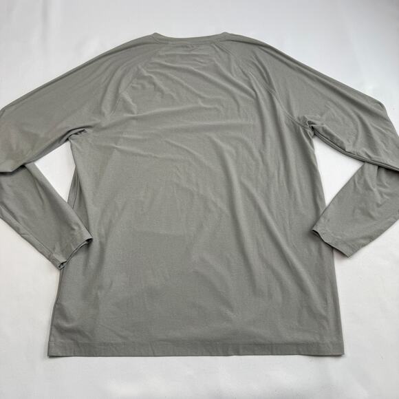 Rhone Reign Long Sleeve Tee Shirt Men's XL Gray Style 100307 Athletic - Picture 12 of 12